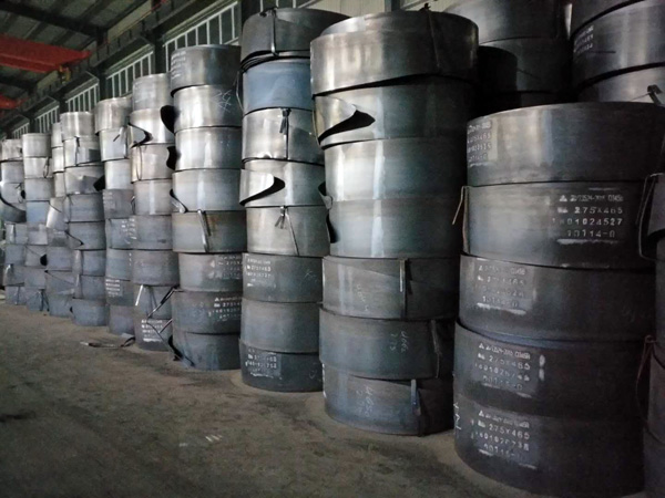 波形護欄板原材料-帶鋼倉庫A區